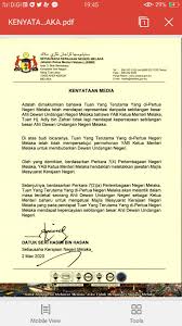 Jawatan kosong terkini pejabat setiausaha kerajaan negeri melaka. Cadangan Bubar Ditolak Ketua Menteri Melaka Perlu Letak Jawatan