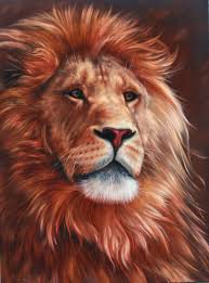 Home Decor Wall Art Original Lion Art Oil Art Original Oil Etsy In 2021 Lion Art Lion Painting Animal Paintings