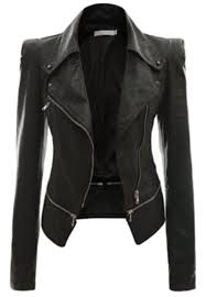 I M So Fond Of Motorcycle Jackets I Also Really Like The Zip Detail That Lets You Shorten Faux Leather Jacket Women Leather Jackets Women Vegan Leather Jacket