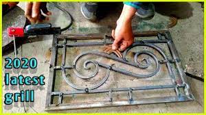Maybe you would like to learn more about one of these? Door Window Grill Design Wooden Door Metal Grill Design Youtube