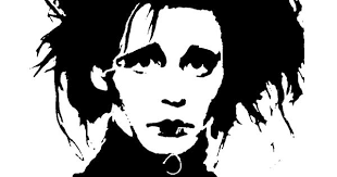 Edward Scissorhands Image Gif 1200 1449 Superhero Wall Art Edward Scissorhands Stencils