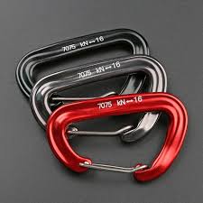 1PC D Shape Mountaineering Buckle Hook Professional Climbing Carabiner 16KN  Safety Lock Outdoor Climbing Equipment Accessory - AliExpress Sports &  Entertainment