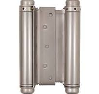 Stone Harbor Hardware Heavy-Duty Double Acting Spring Hinge, 6 Inches, Fits Doors 1-1/4" to 1-3/4" Thick, 1-Pack, Satin Nickel