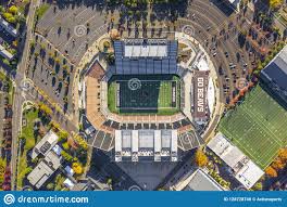 Aerial Views Of Reser Stadium On The Campus Of Oregon State