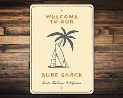 Create surfer designs using the clip art from the decorating and publicity cd rom. Surf Shack Decor Etsy
