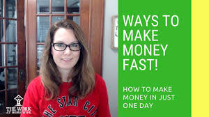 Can you make enough money to pay your bills without a job? How To Make Money In One Day Youtube