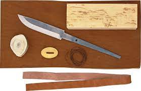 Cooking knives are not as easy to cut yourself with intentionally as you may think. Knife Making Kits