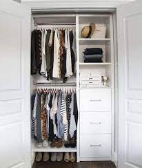 Instead of using doors, you can turn to. 40 Best Ways To Makes Functional Small Closets Ideas In 2020 Small Closet Organization Bedroom Closet Small Bedroom Small Closet Space