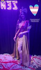 April, la sanjuanina que se coronó como Reina Nacional Trans