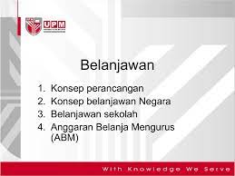 Mengurus dan menyelenggara pengisian pusat sumber lpnm; Proses Penyediaan Belanjawan