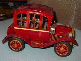 Vintage Battery Operated Tin Model T Car Toy Toy Car Battery Operated Toys Toys