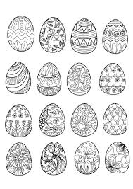 16 Easter Eggs To Print And Color Various Styles Ornamentsfrom The Gallery Events Easterartis Easter Coloring Pages Coloring Easter Eggs Easter Colouring