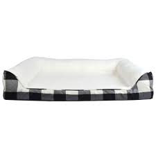 Black And White Dog Bed Modern Slanted Dog Bed Couch Pet Bed Indoor Dog Bed Dog Bed