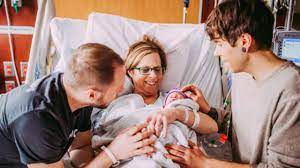 Grandmother Gives Birth To Her Own Grandchild 61 Year Old Woman From Nebraska Gives Birth To Her Own Granddaughter As Surrogate For Her Son And His Husband Cbs News
