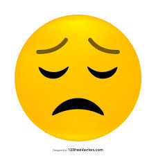 Portrait of a baby boy upset crying. Sad Face Emoticon