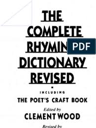 Some of these examples may show the adjective use. The Complete Rhyming Dictionary Metre Poetry Poetry