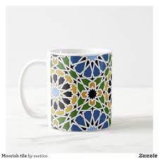 Moorish Tile Coffee Mug Zazzle Com Mugs Coffee Mugs Coffee