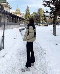 Streetwear On Instagram Tnf Snow Outfit Winter Outfits Snow Trip
