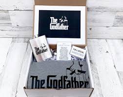 We're all in agreement that having a godfather used to be based on religious reasons but, while that is still partially true today, it's also about celebrating the person in your life who will help guide you and be. Godfather Box Personalized Godfather Gift Will You Be My Godfather Box Godfather Gifts Personalized Godfather Gift Godparent Gifts