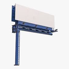 Billboard 2 3d Model Ad Billboard Model Flyer Design Inspiration 3d Model Real Model