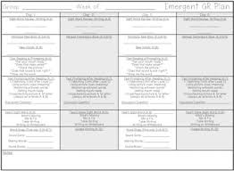 Week Long Guided Reading Lesson Plan Templates Jan Richardson S Gr Templates