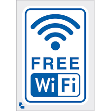 Das schild wird mit permanent haftendem 3m montageklebeband versehen. Hinweisschild Gewerbe Und Privat Free Wifi Direkt Beim Hersteller Kaufen