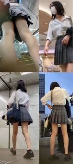某◯◯高校制服【逆さ撮り】3選 | pcolle