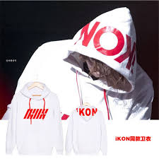 Click To Buy 2016 Ikon Nippon Budokan Kpop Same Printing Letters Sweatshirt For Men Casual Women Pullo Printed Sweatshirts Pullover Hoodie Women Pullover