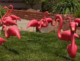 Plastic, metal, faux — large selection of colors: Black Flamingos Lawn Decoration Yard Greeting And Event Lawn Decorations Cincinnati Ohio