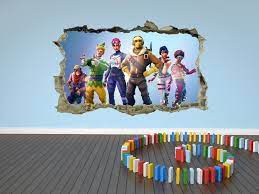 Looking for the best fortnite wallpaper ? Fortnite Wall Sticker 3d Kids Cracked Smashed Decal Home Wall Art Bedroom Ebay Fortnite Bedroom Ideas Room Decals Childrens Wall Art