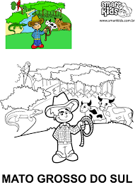 Esta página traz a lista de todo o conteúdo publicado aqui no territórios sobre o estado do mato grosso do sul. Colorir Desenho Mato Grosso Do Sul Desenhos Para Colorir Smartkids