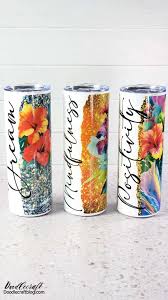 How To Add Glitter To Sublimation Tumblers (No Epoxy Needed!) - Silhouette  School