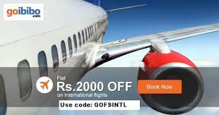 Get Rs 2000 Off On Returns International Flights Tickets Booking On Www Goibibo Com International Flight Tickets Travel And Tourism India Travel