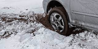 You may be able to maneuver your way out of trouble when your car gets stuck in mud or snow, without any specialist equipment. 7 Things To Do When Your Car Is Stuck In Snow Les Schwab