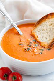 Ready to serve in under 30 minutes and so as with so many of my other favorite restaurant recipes, i set out to recreate that lovely creamy tomato basil soup at home. Creamy Roasted Tomato Soup With Basil Plated Cravings