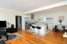 Kitchen Open Plan Living Combined Small Apartment Kitchen And Living Room Open Plan Kitchen Living Room Living Room And Kitchen Design Open Floor Plan Kitchen