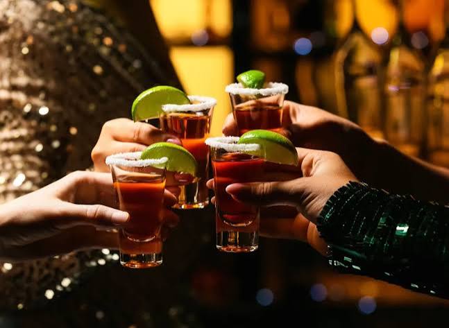 Liquor shots selection