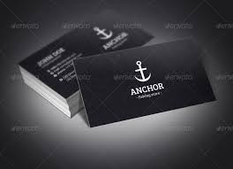 How to start a business: Anchor Business Cards By Rafaeloliveira2 Graphicriver