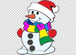 Muñeco De Nieve Para Colorear Navidad
