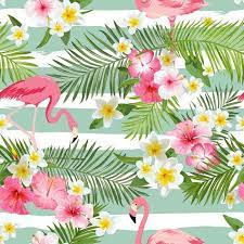 Flamingo Wallpaper Lukisan Flamingo Lukisan Bunga Ide Pesta