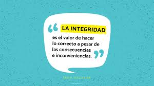 Propor como tradução para integridad. Frase Del Dia Ten Integridad Canal De Los Santos De Los Ultimos Dias