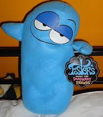 The official twitter account for cartoon network. Nwt Cartoon Network Bloo Blue Plush Toy Blue Foster S Home For Imaginary Friends 495286765