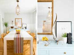 Stylish and sunny interior of kitchen space with small wooden table at the photo studio. 7 Hot Tips For Creating Beautiful Eclectic Interior Design