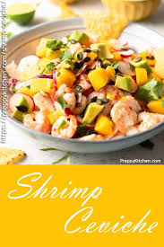 Now go gather your equipment and let's start cooking. How To Make An Easy Shrimp Ceviche Recipe With Mangoes Radishes And Avocado Preppykitchen Ceviche Shrimp Seafood Sh Ceviche Recipe Citrus Recipes Ceviche