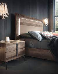 Matera Bed With The Lighting System King Alf Da Fre In 2021 Contemporary Bedroom Furniture Modern Contemporary Bedroom Furniture Contemporary Bedroom