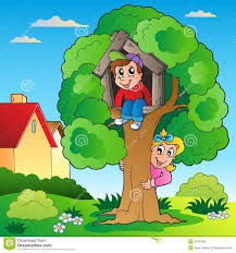 Pin By Emmylou Hibo On Classroom Cartoon Garden Tree Illustration Illustration