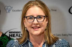 Jacinta Allan holds first Bendigo press conference as Premier