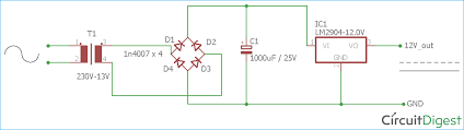 For a simple converter circuit, look for a transformer that's rated for at least 13 v so you can drop the input power lower. Ac To Dc Converter Circuit Diagram