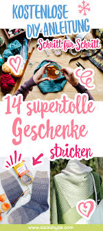 14 Supertolle Geschenke Stricken Mit Kostenlosen Anleitungen Sockshype Com