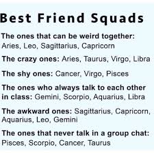 Maybe they are just uncomfortable talking about illness and death. Friends Zodiac Signs And Zodiac Image 6788400 On Favim Com